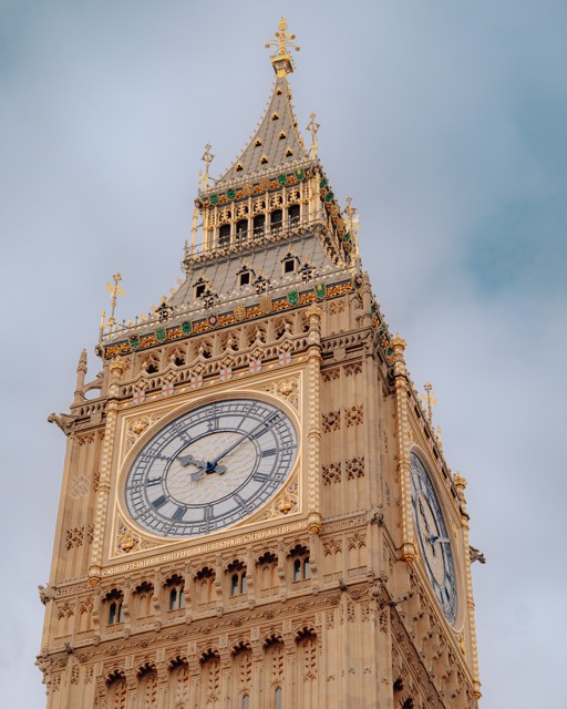 Zifferblatt von Big Ben
